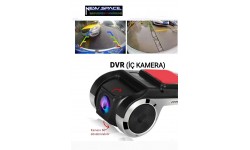 New Space Audıo DVR-001 Araç Içi Dvr Kayıt Kamerası-Her Türlü Androıd Ekrana Uyumlu